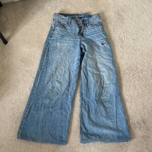 American Eagle Outfitters Light Blue Flare Jeans